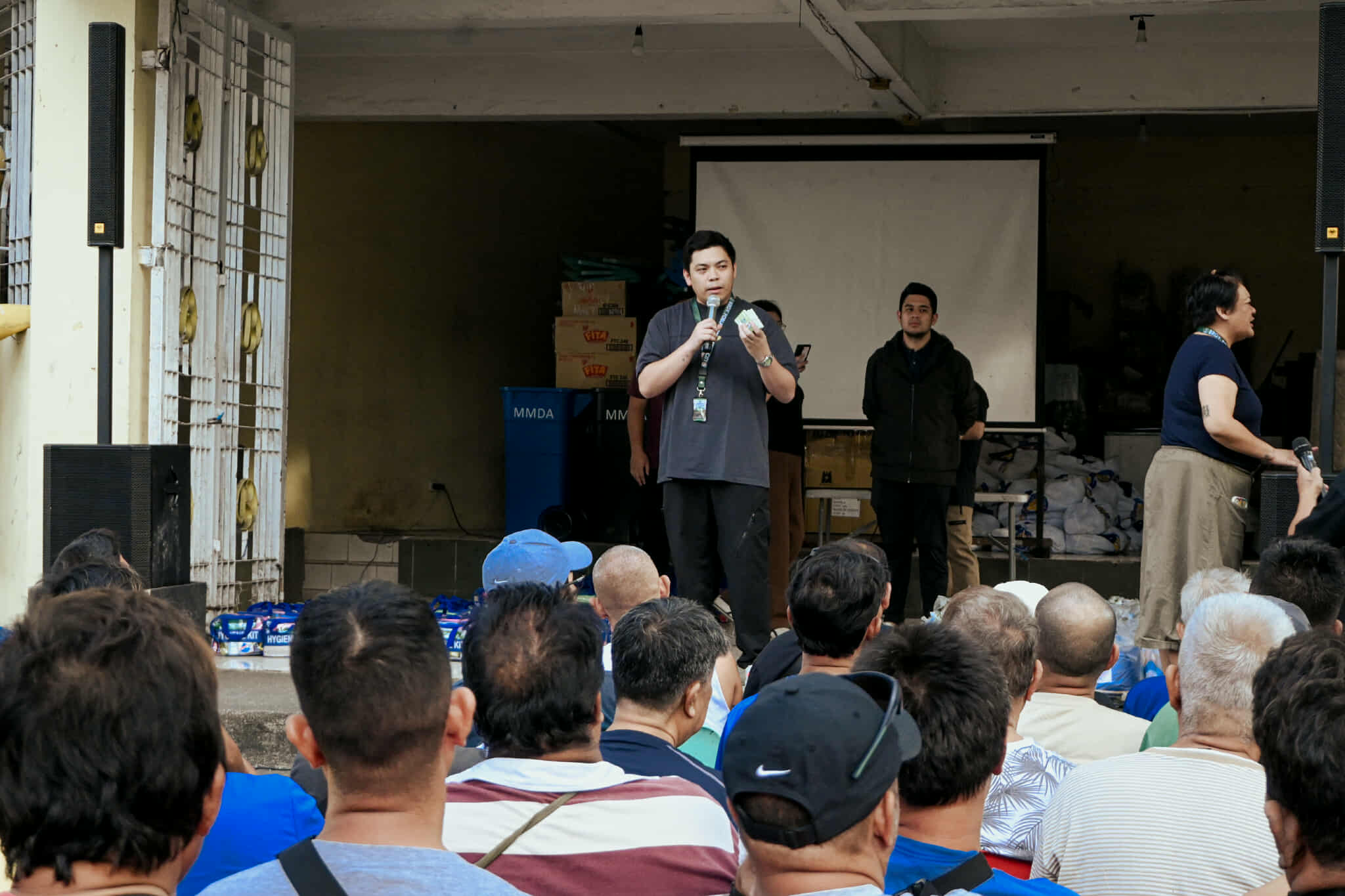 Distribution of hygiene kit, Insurance and 5 Kilos of Rice