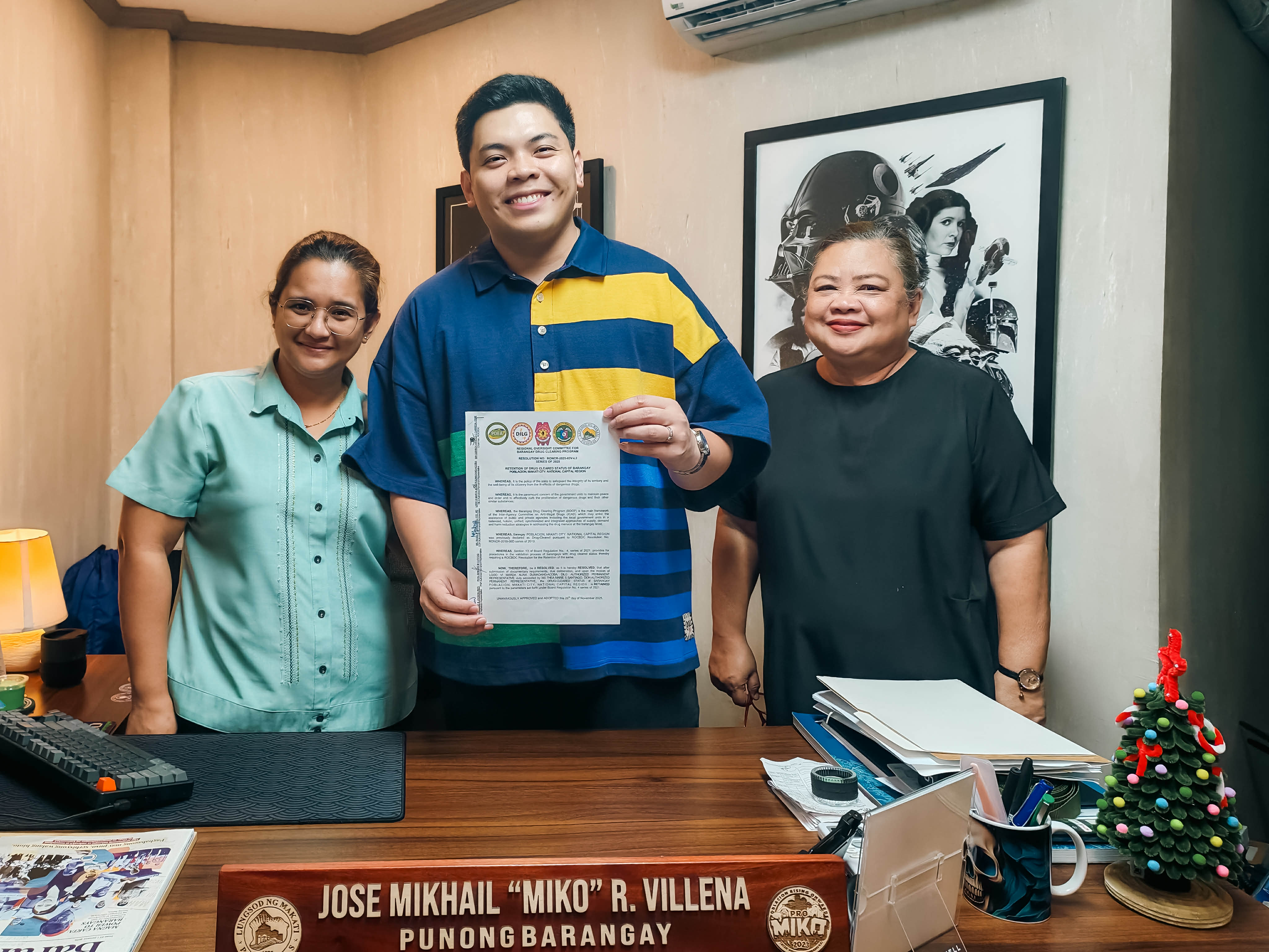 Retention of Drug Status Of Barangay Poblacion, Makati City