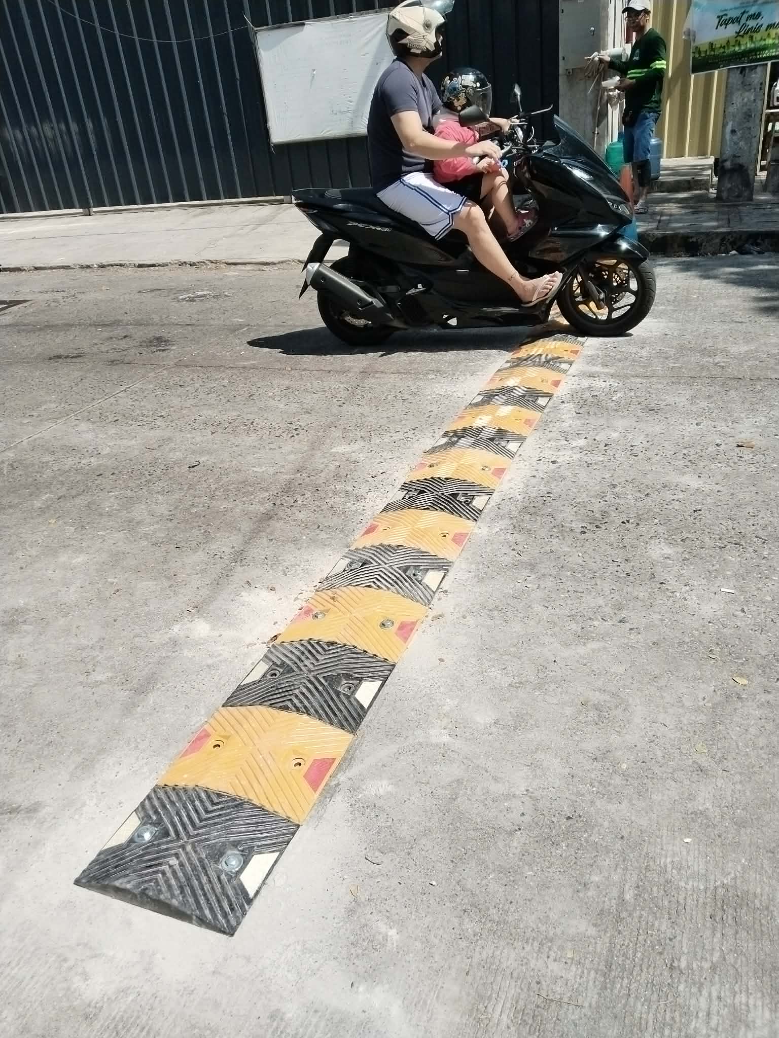 Speed Bump Installation
