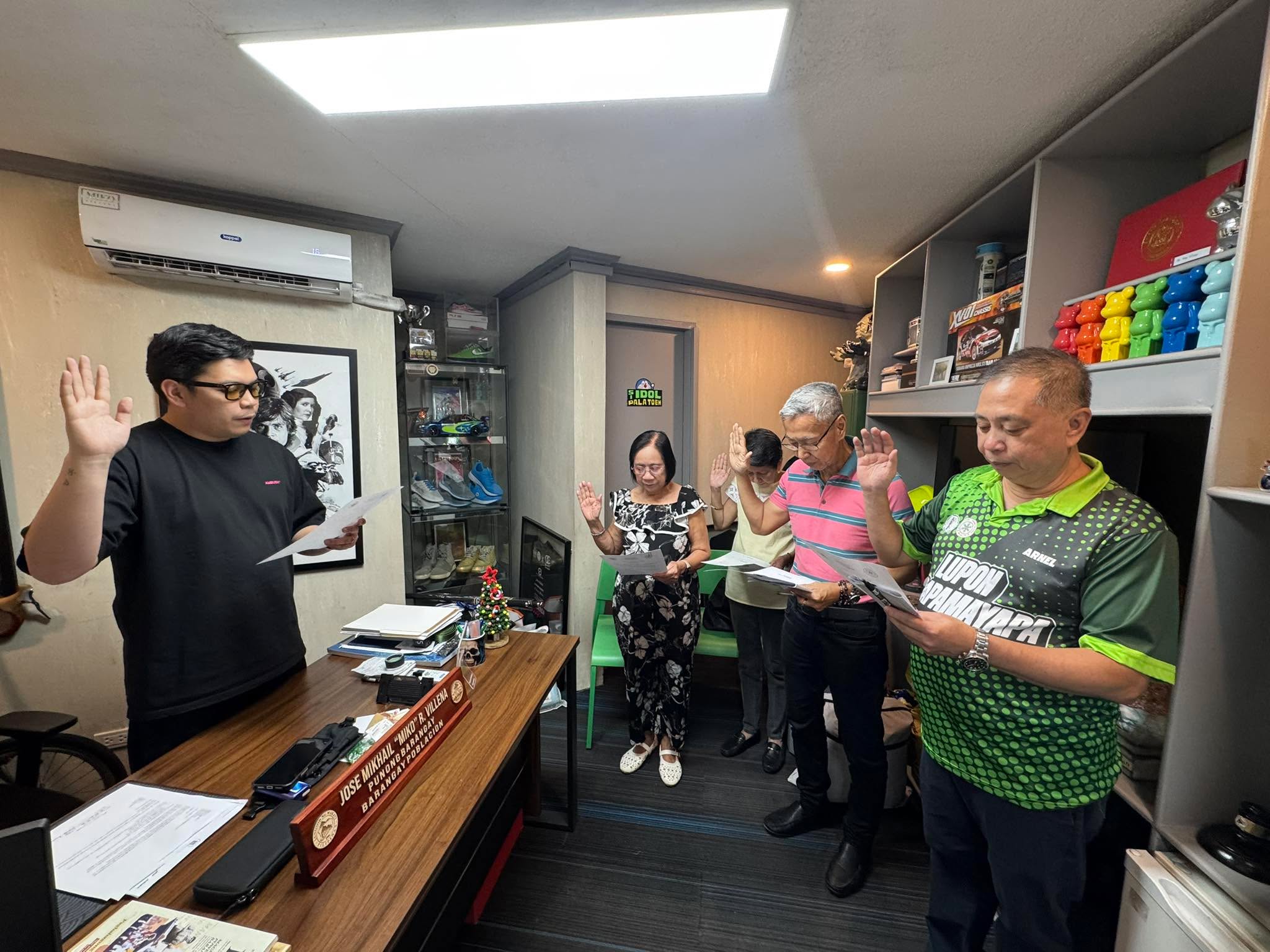 Lupong Tagapamayapa Oath Taking