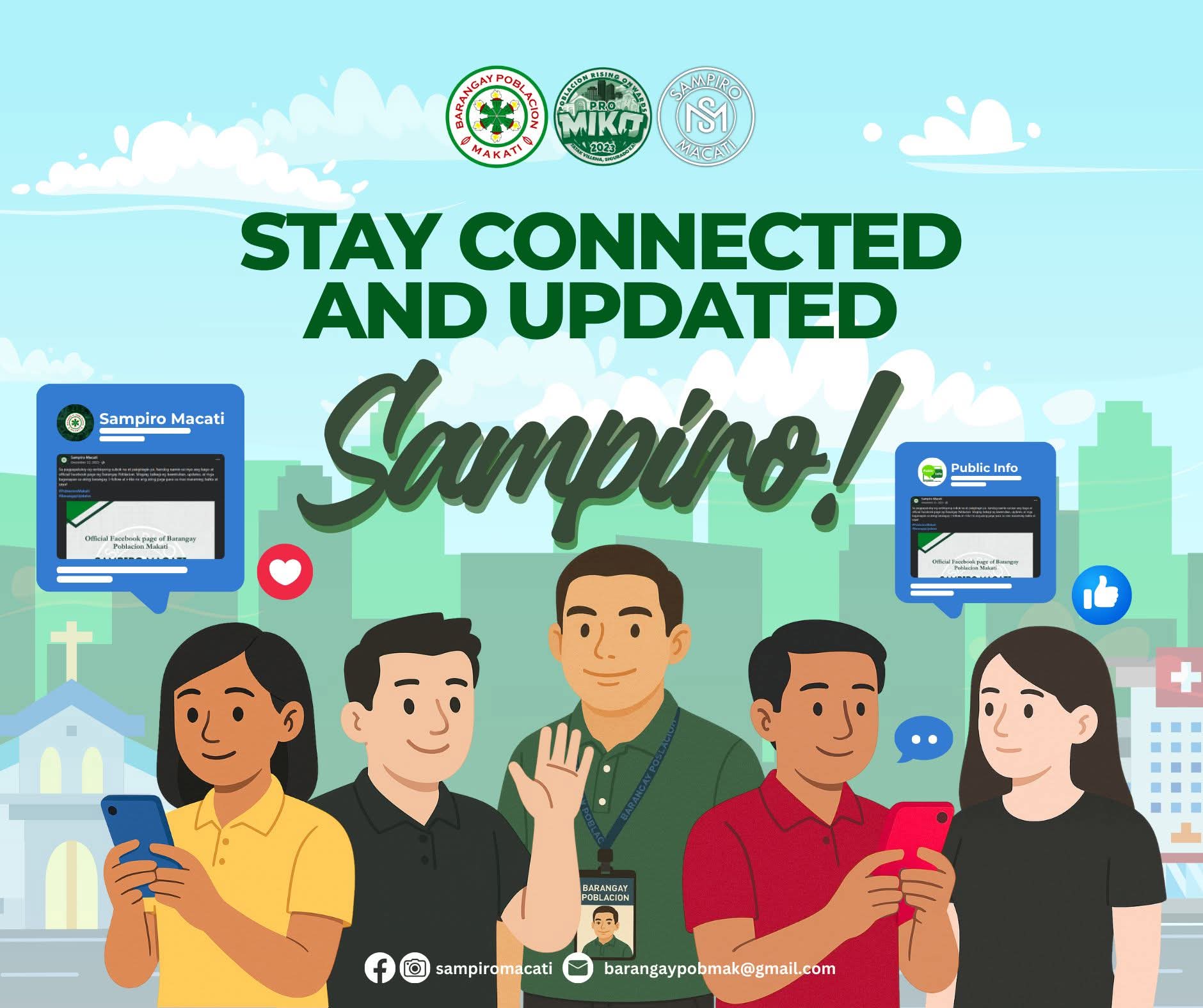 Stay Connected Sampiro